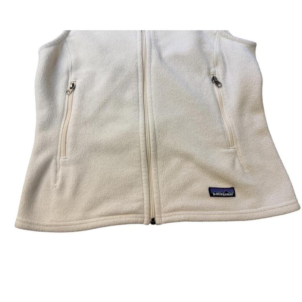 Vintage Patagonia Synchilla Fleece Full Zip Vest made in USA Women size M - Picture 4 of 5